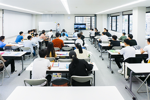 技能実習生の受講風景