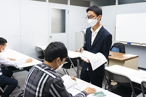 技能実習生の受講風景